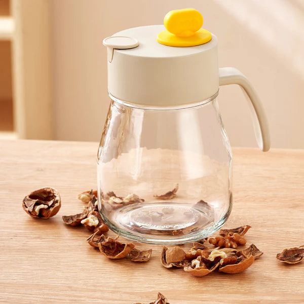 TIDLUX Premium Automatic Flip Lid Glass Oil Dispenser Bottle – 900ml - Tidlux