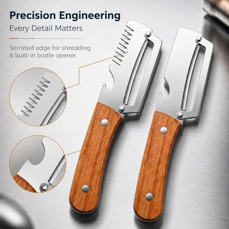 TIDLUX PurePeeler™ 3-in-1 Kitchen Prep Tool for Faster Everyday Cooking - Tidlux